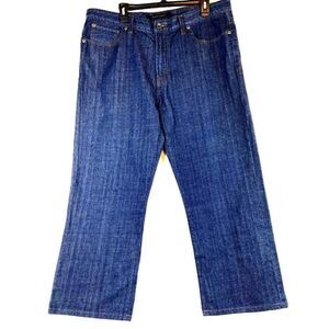 Sean John Men Relaxed Fit Blue Jeans Size 38